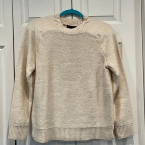 Banana Republic cream, crew neck sweater